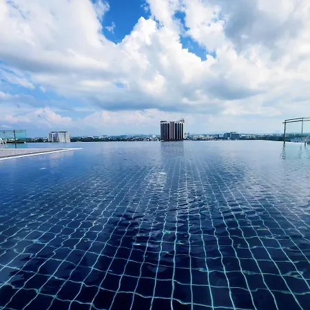 Kozi Square Twin Room With Free Wi-Fi & Carpark Kuching Exterior photo