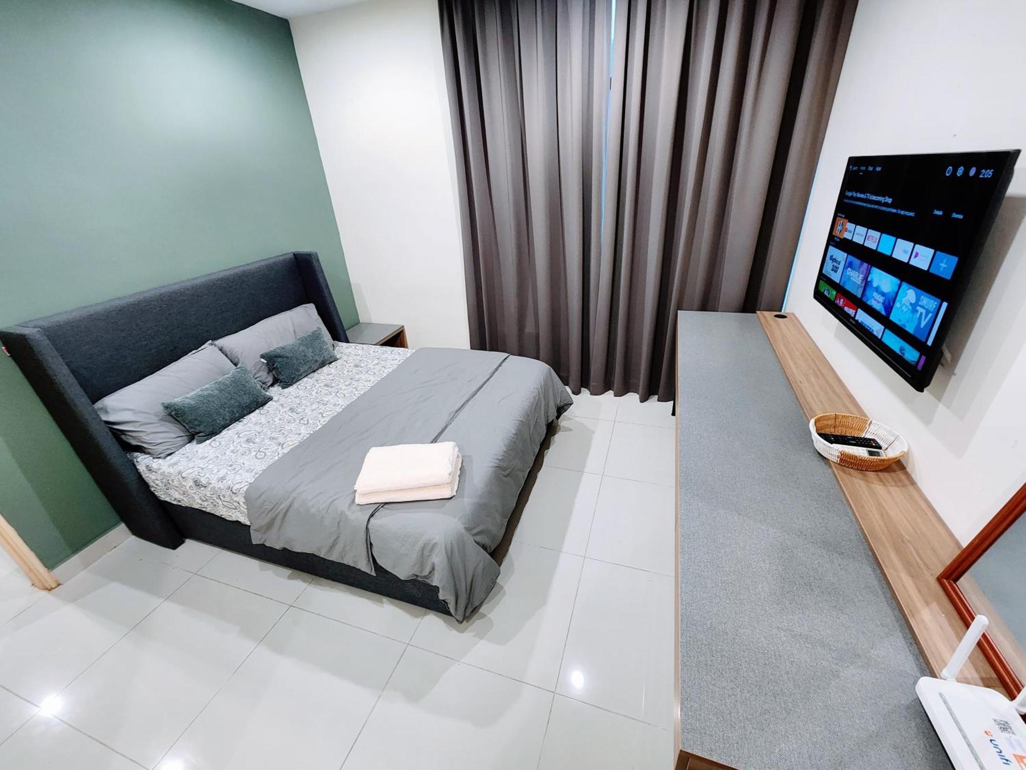 Kozi Square Twin With Free Wi-fi & Carpark Pangsapuri Kuching