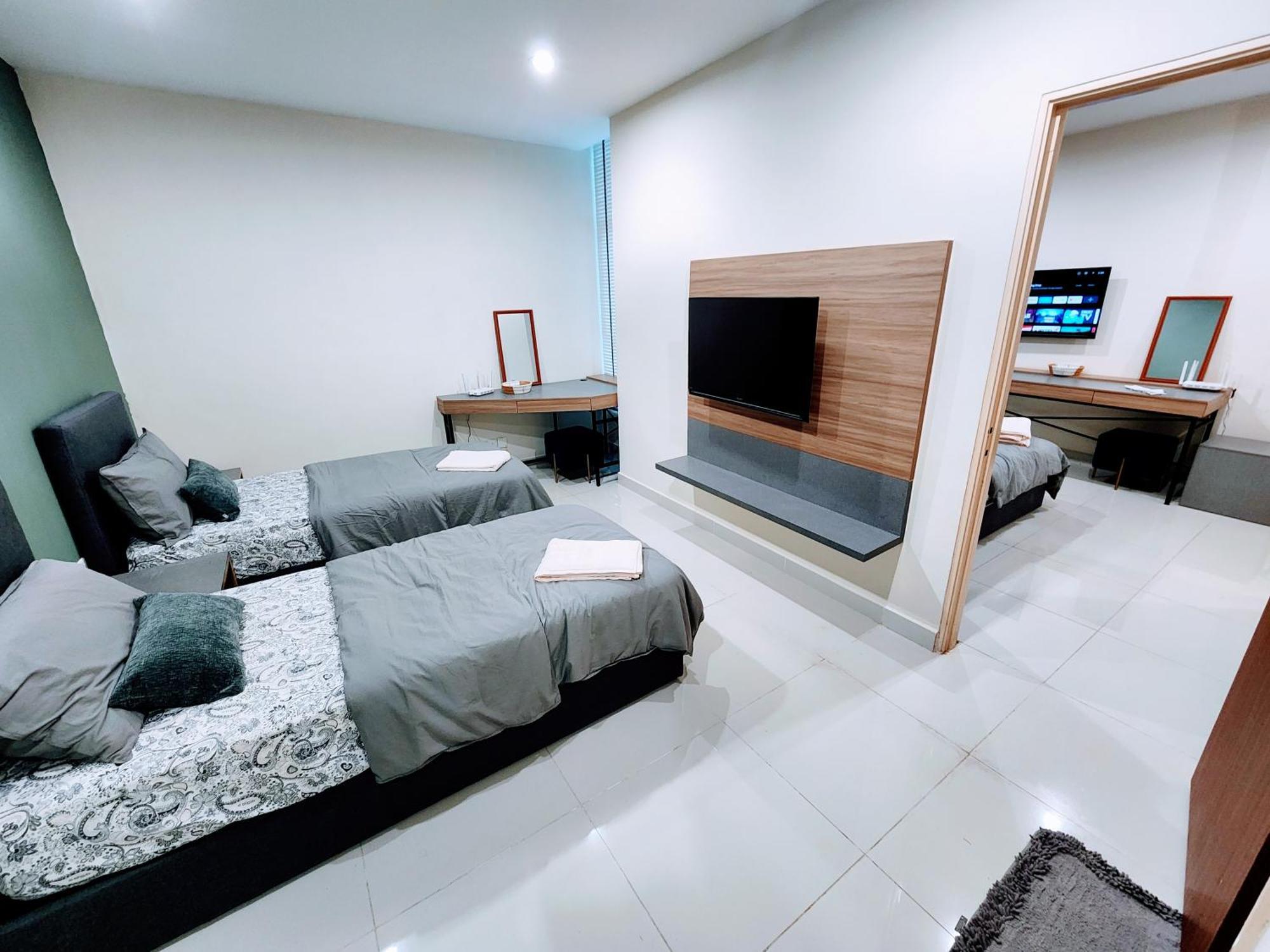 Pangsapuri Kozi Square Twin With Free Wi-fi & Carpark